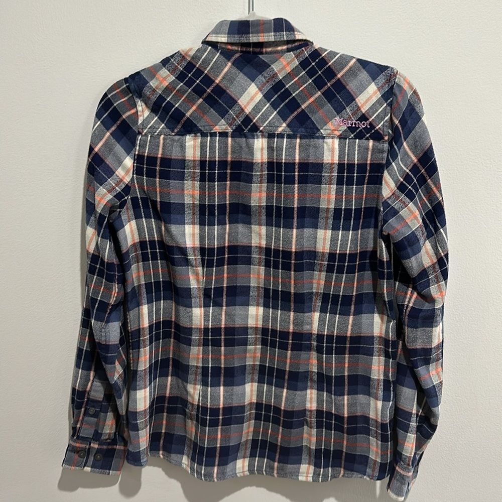 Marmot purple Flannel. Size small - Picture 4 of 4